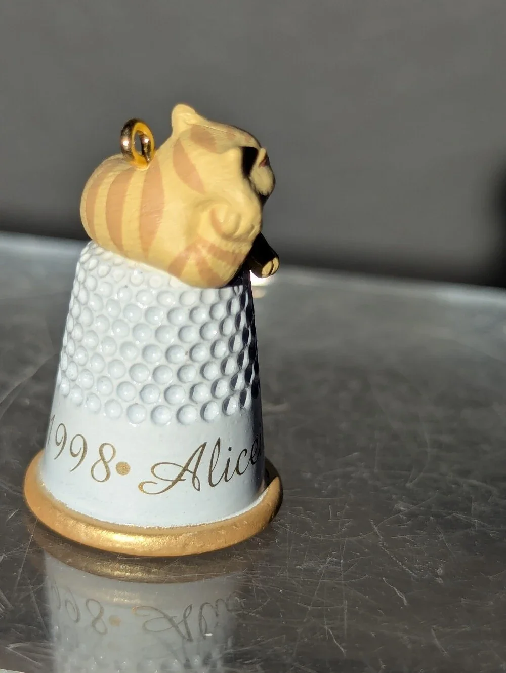 1998 Alice in Wonderland Cheshire Cat Miniature